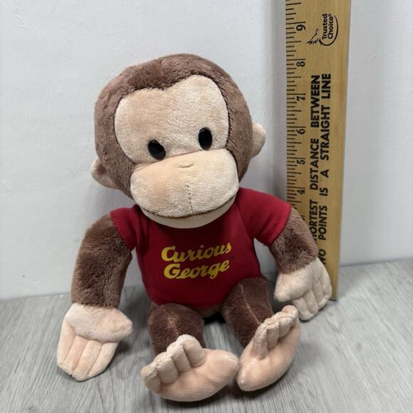 GUND Curious George Universal Studios And Or HMH Soft Plush Monkey With Shirt - Picture 11 of 11